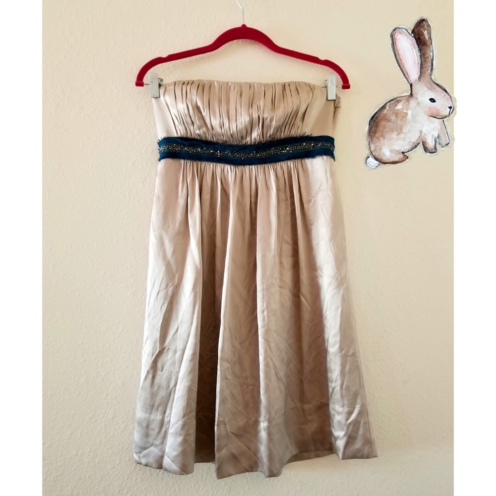 PARTY READY!🥂😍BCBGMaxAzaria Strapless Party/Club/Dance Dress